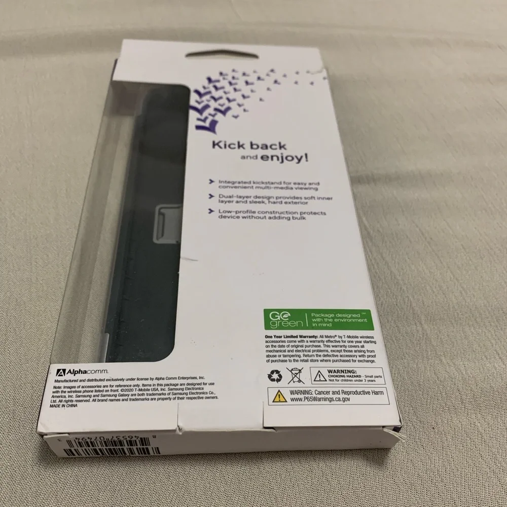 Samsung Galaxy A11 KICK | Dual-Layer Protective Kickstand Case Metro by T-Mobile
